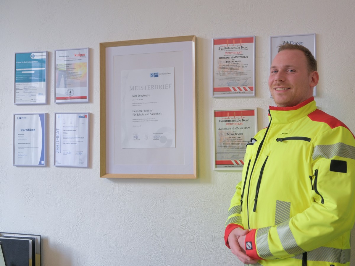 Zertifikate S&D Medical